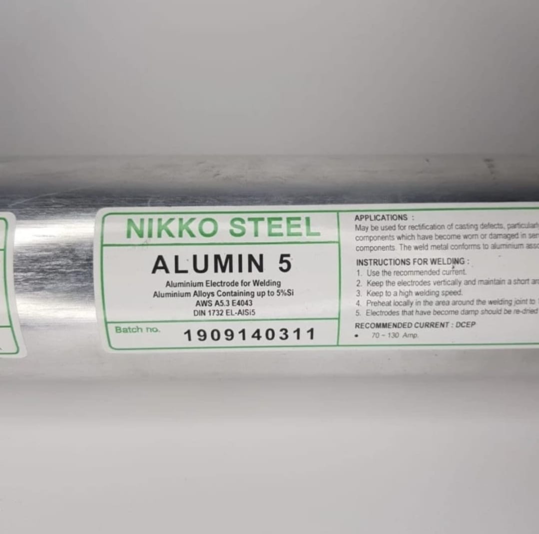 KAWAT LAS NIKKO STEEL RD260/RD460/NK-68/NK-88/RD360/RD718/NSN316/NSN312/HV350/CIN/NK7018 - Gambar 5