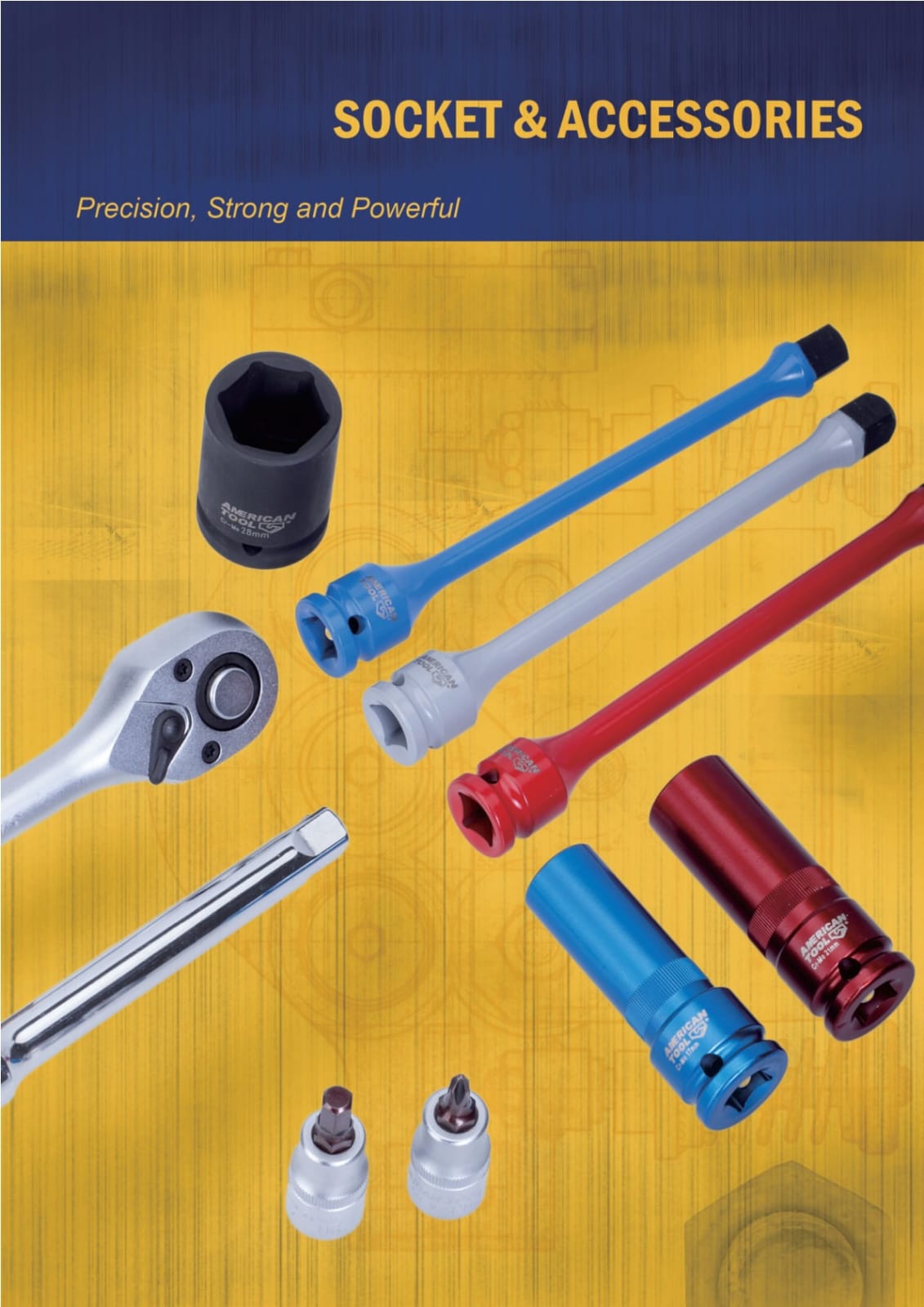 KUNCI SOCKET , IMPACT SOCKET , HANDLE AMERICANTOOLS