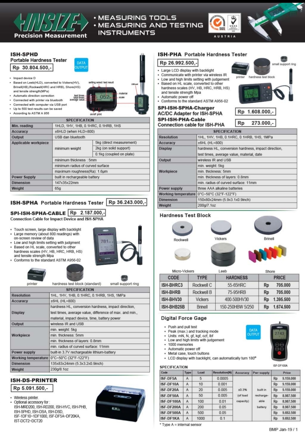 INSIZE ULTRASONIC THICKNESS GAGE - Gambar 3