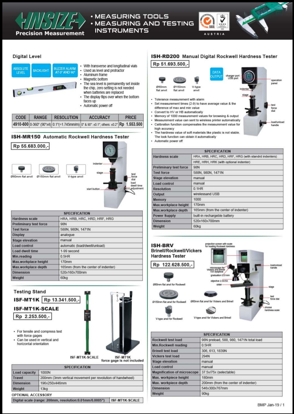 INSIZE ULTRASONIC THICKNESS GAGE - Gambar 4