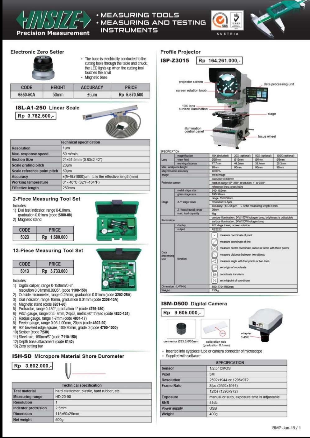 INSIZE ULTRASONIC THICKNESS GAGE - Gambar 7