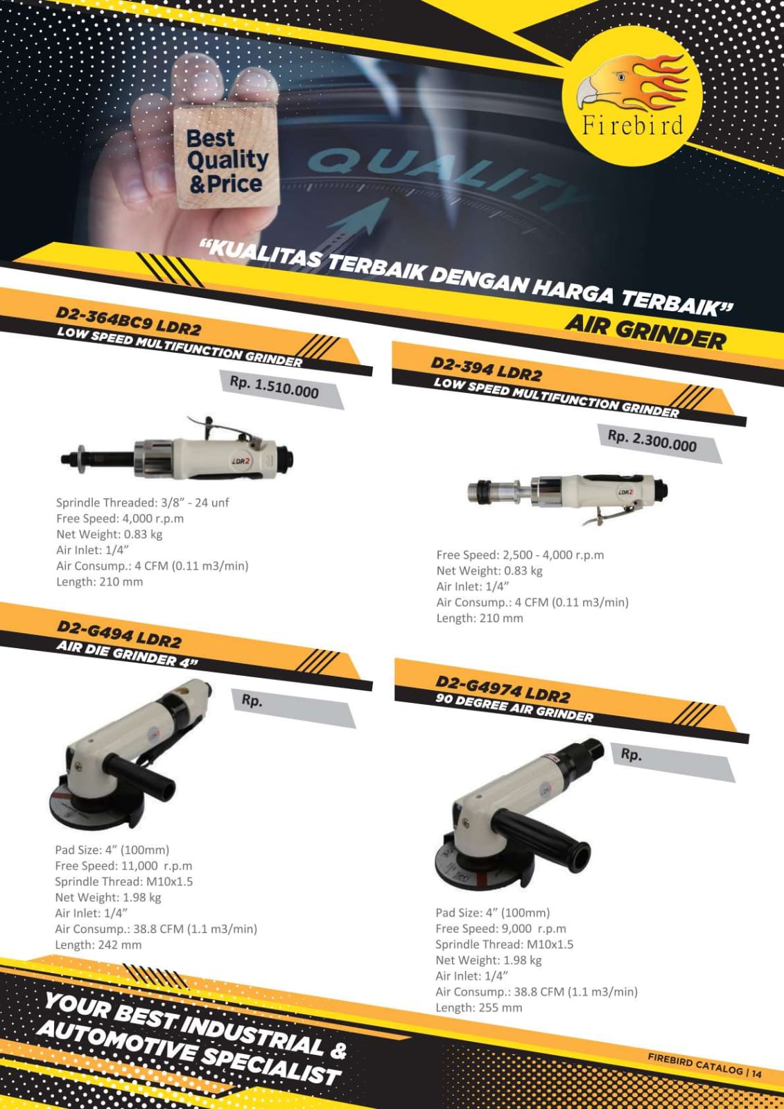 AIR IMPACT 1" FIRE BIRD  - Gambar 3